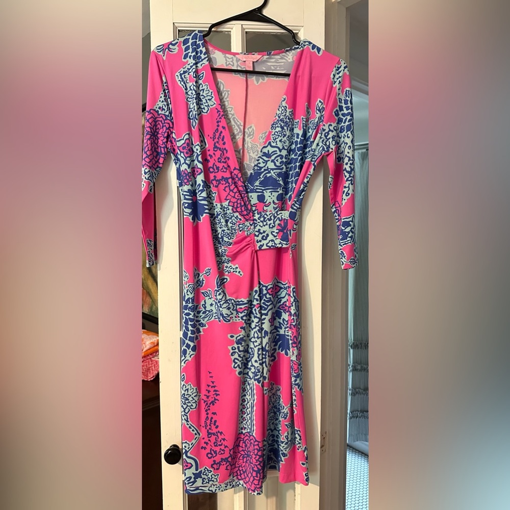 Lily Pulitzer Yvette Wrap Dress - Size Small